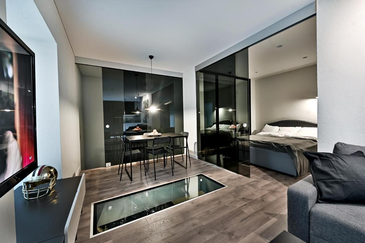 Jacuzzi Cinema loft Apartment Kaunas Exterior foto