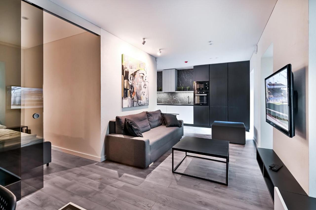 Jacuzzi Cinema loft Apartment Kaunas Exterior foto